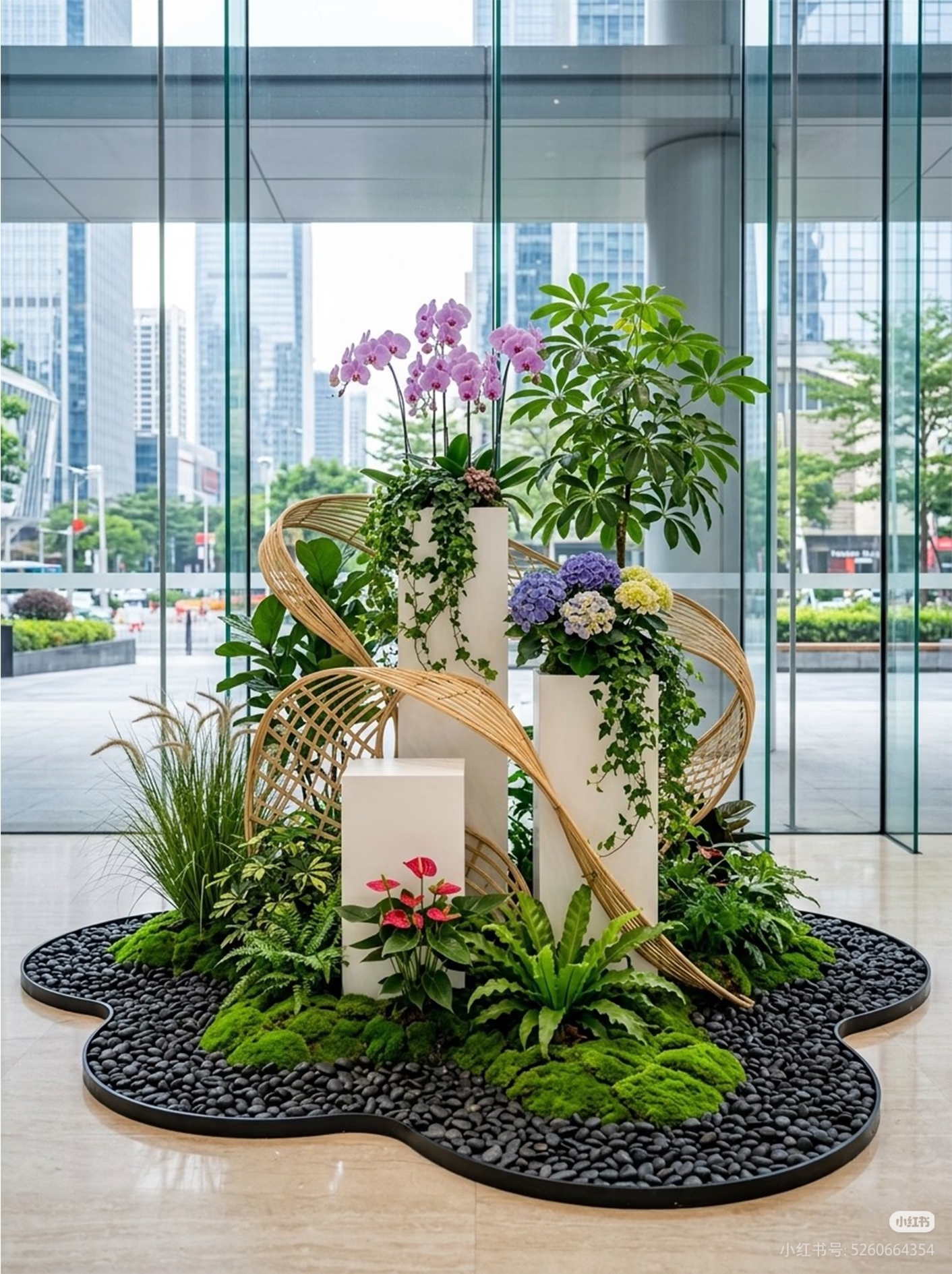 写字楼绿植租摆案例